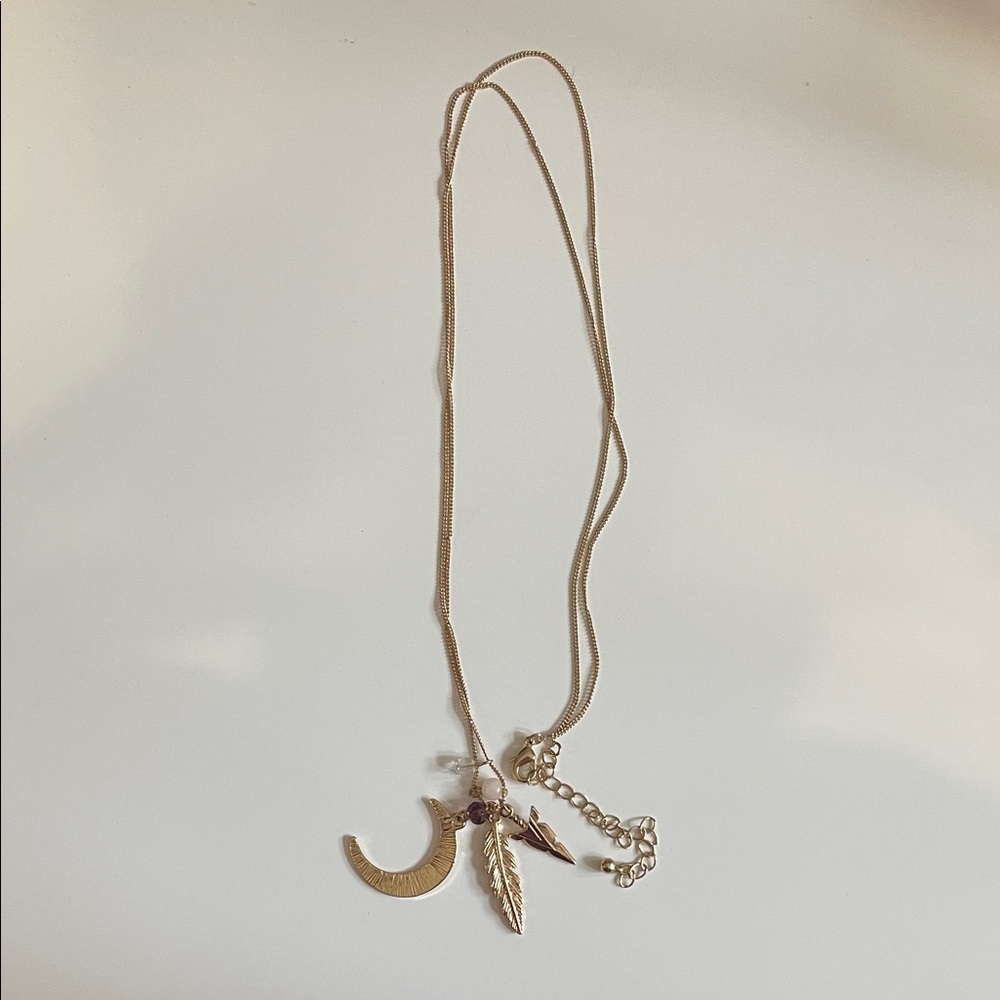 Gold Charm Necklace